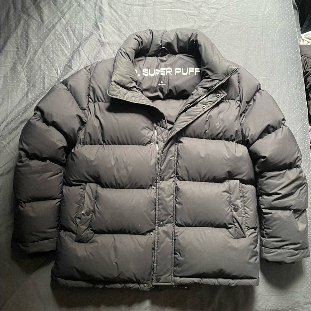 Men’s Super Puff Black Puffer Jacket